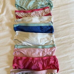 Cat & Jack Girls Underwear Set - Blue, Pink, White, Red